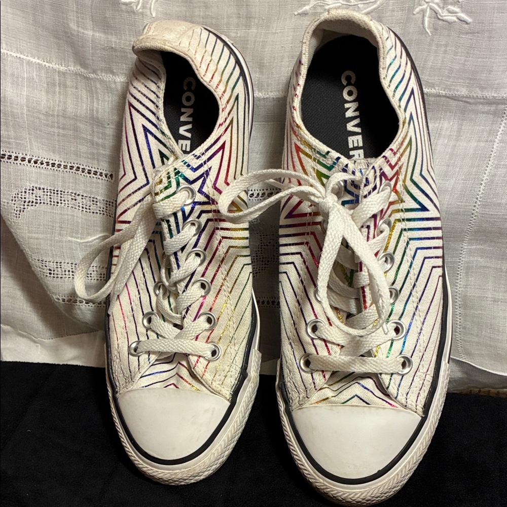 Converse Multicolor Stripe Sneakers